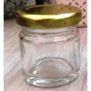 Botol Kaca Bulat Mini 30Ml dengan Tutup
