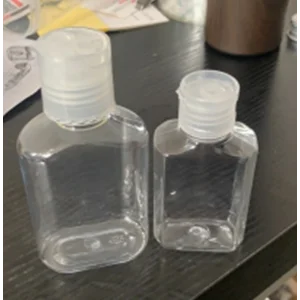 Botol Plastik Hand Sanitizer PET dengan Tutup Flip Top
