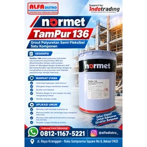 Normet Tampur 136 SemiFlexible Bahan Plyurethane Injection