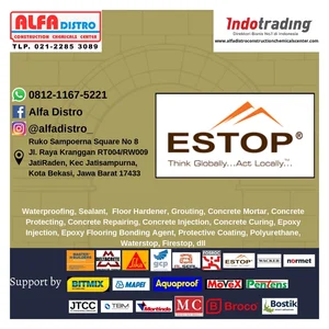 Estop WaterPlug Compound – Fast Setting Hydraulic Cementitious Mortar Bahan Waterproofing