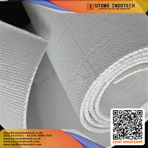 Air Slide Kanvas Konveyor 6 mm Lebar 120 cm