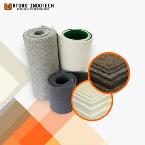 Felt Wool lebar 160 cm tebal 10 mm 