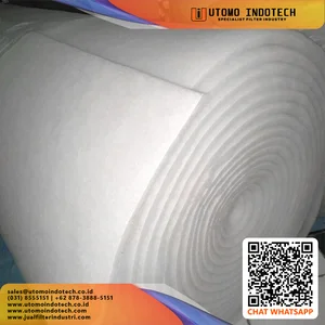 Filter udara filter dakron ukuran 200 Tebal 25 mm 