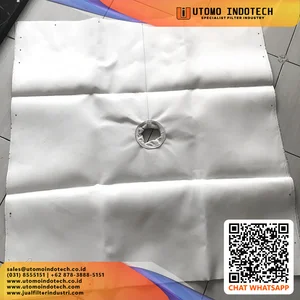 Kain Filter Custom berdasarkan pesanan mat polyester untuk chamber plate 
