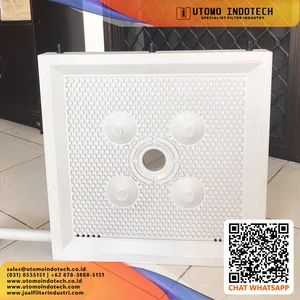 Chamber Plate Custom berdasarkan pesanan material Polypropylene ukuran 470 mm 