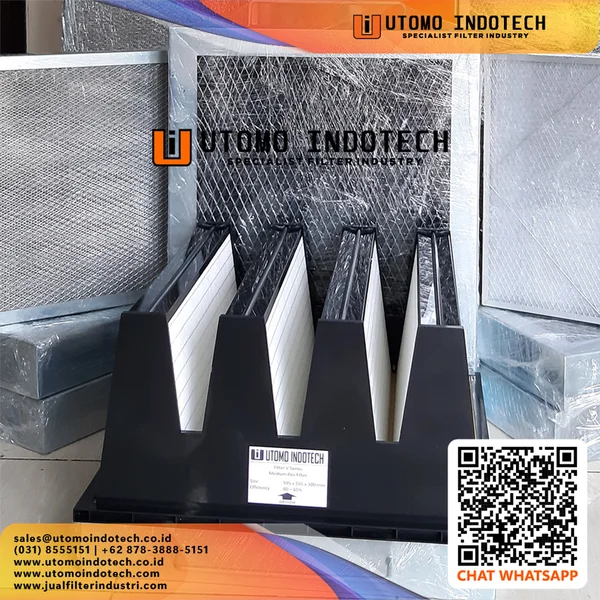 Filter AHU custom sesuai pesanan pre filter 