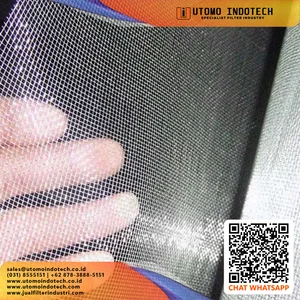 Wiremesh roll custom sesuai pesanan tahan karat 