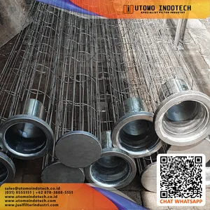 Cage Retainer / Kerangka Filter Dust Collector Custom by order Material Galvanis Mild Steel 