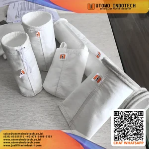 Bag Filter Dust Collector PE TASTWR (Anti Static Water Resistant) Custom by order Anti Static Water Resistant