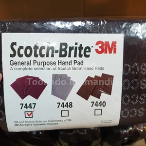 7447 Scotch Brite 3M pack of 10
