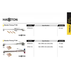 Hasston Blander Potong Model TT-99 / Cutting Torch Model TT-99 (0700-012) / Cutting Nozzle