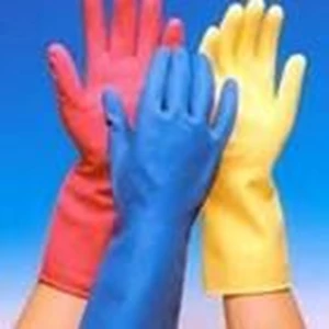Rubber gloves sarung tangan karet