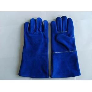 sarung tangan las biru