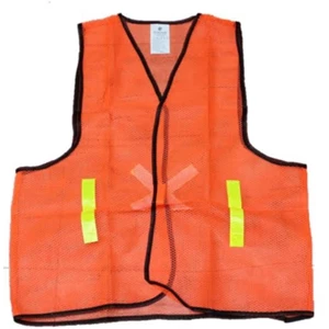 Safety Vest / Orange Mesh Vest