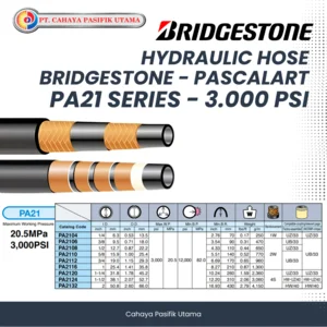 Selang Hidrolik BRIDGESTONE Pascalart PA21 Series 3000 PSI
