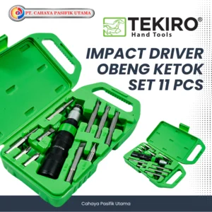 Obeng Ketok Impact Driver Set 11 PCS TEKIRO