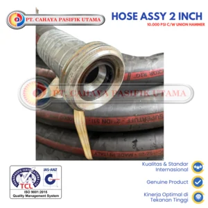 HOSE ASSY 2 INCH 10.000 PSI C/W UNION HAMMER