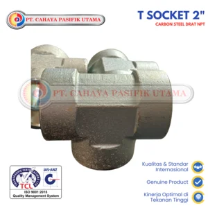 Tee Hydraulic Fitting Female Thread NPT 2 Inch Carbon Steel- fitting hydraulic