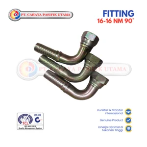 Fitting Hydraulic FKX Female 90° 1 Inch - 16-16 NM 90 KOMATSU STYLE