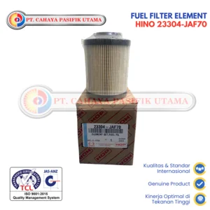 Fuel Filter Hino 23304-JAF70 – Element Set Original FIlter Solar