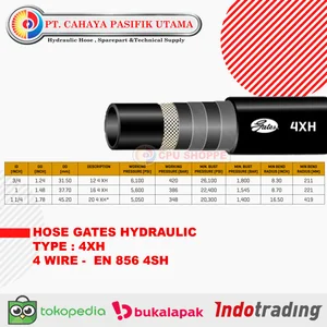 SELANG HIDROLIK GATES 4 KAWAT 4XH