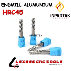 Spare Part Mesin Bubut Endmill Aluminium 3F Hrc45