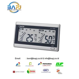 SK SATO 1069-00 Digital Thermohygrometer Model PC-7700II