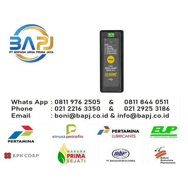 AEMC Simple Logger® Model SL11 aemc