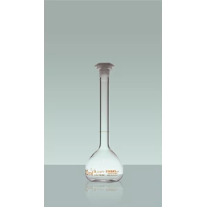 Iwaki Volumetric Flask With Plastic Stopper Class A