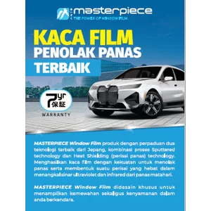 Kaca Film Mobil / Bangunan merk Masterpiece Renzumint