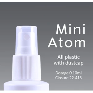 Botol Plastik Spray Mini Atom Dosis 0.10Ml Closure 22-415