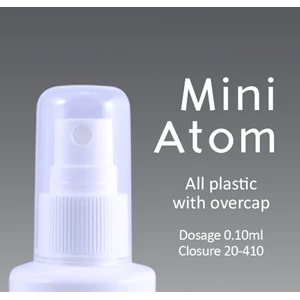 Atomic Mini Sprayer Bottle With 0.10Ml Dosis Dose Overcap
