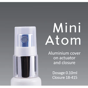 Plastic Sprayer Bottle Aluminum Cover Dose 0.10Ml