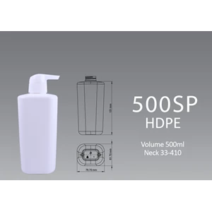 Plastic Bottle 500 Sp Capacity 500Ml