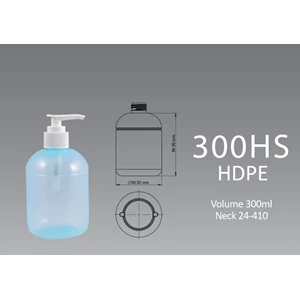 Plastic Bottle 300Hs Volume 300Ml