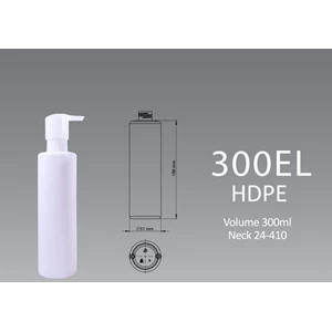 Plastic Bottle 300El Hdpe Volume 300Ml