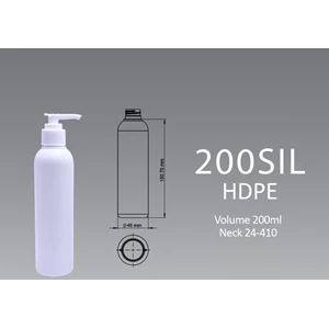Botol Plastik 200 Sil Hdpe Volume 200Ml
