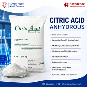 Asam Sitrat Anhydrous Food Grade HALAL MUI
