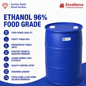 Ethanol Ethyl Alcohol 96% Food Grade