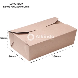 Lunch Box Paper Box Take Away