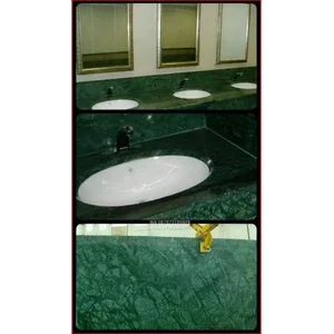 Meja Marmer Hijau Meja Marmer Verde Patricia Marmer Import