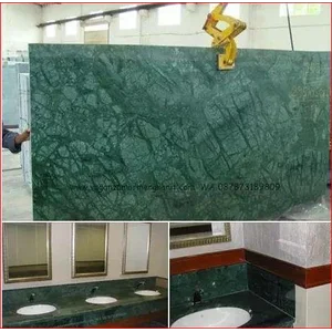 Meja Marmer Hijau Meja Marmer Verde Patricia Marmer Import