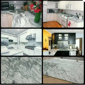 Meja Granit Putih Meja Granit Viscon White Ex India Meja Dapur Meja Kitchen Meja Wastafel Meja Bar Meja Pantry Meja Counter Meja Rias Meja Roti