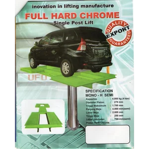 Hydraulic untuk cucian mobil single post lift mono h