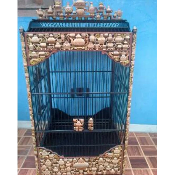 Sangkar Burung Ukir Motif 500 teko