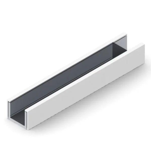 Aluminium U Channel 25x12x25 mm