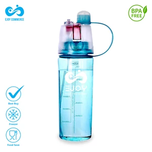 Botol Minum Sporty Semprot New B Sport Water Bottle 600 Ml - Biru