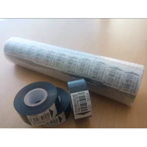 Tinta Pita Hot Print Hoil Foil Ribbon 25 X 100M Lc-1 Stempel Expire Date