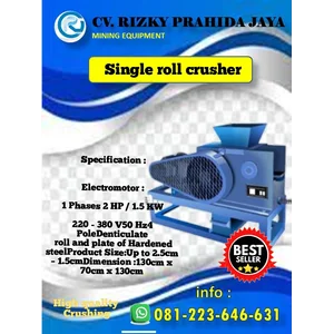 Single Roll Crusher Machine Crusher
