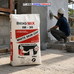 Semen Mortar Indomix Plamir Instan Dinding Tembok IM30 40 Kg Siap Kirim Seluruh Indonesia